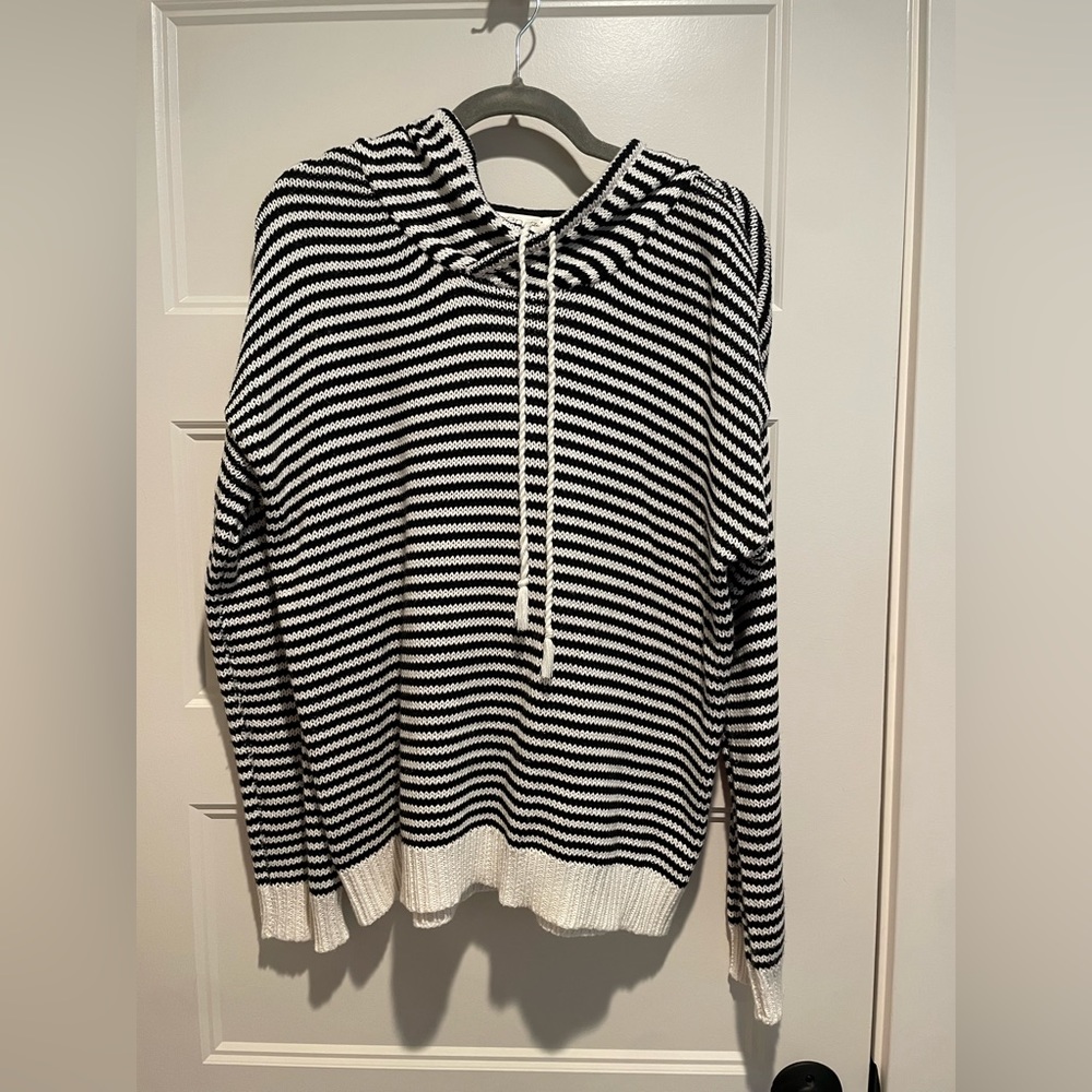 Women’s RD style hooded knit sweater
